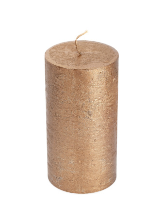 Свеча столбик бронзовый 70/130 неароматизированная
